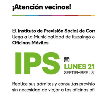 El IPS llevará atención móvil a Ituzaingó