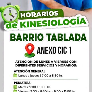 Kinesiología gratuita en el CIC 1 de Tablada