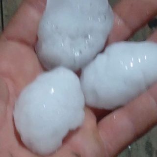 Fuerte granizada complica a Ituzaingó y avanza hacia Posadas