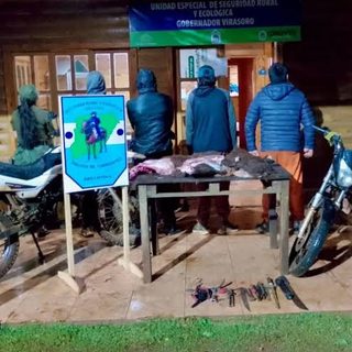 Secuestran 120 kilos de carne faenada y detienen a tres hombres en Virasoro