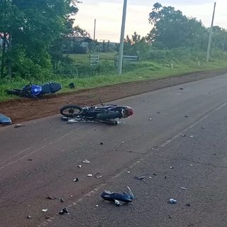 Murió un motociclista tras un choque en la Ruta 201