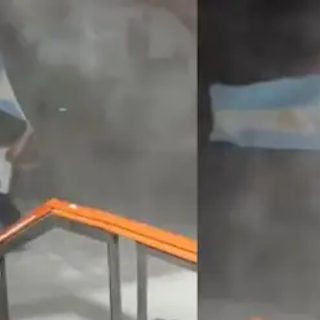 Un maestro celebró a 20 grados bajo cero en la Antártida