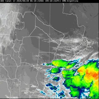 Alerta amarilla por tormentas en diez localidades de Corrientes