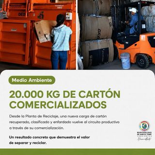 Santo Tomé difunde resultados de la separación de residuos