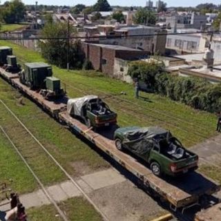 Ejército moviliza blindados en Paso de los Libres por ejercicio con Brasil