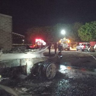 Clausuraron la estación de servicio del Empalme tras el incendio de un camión