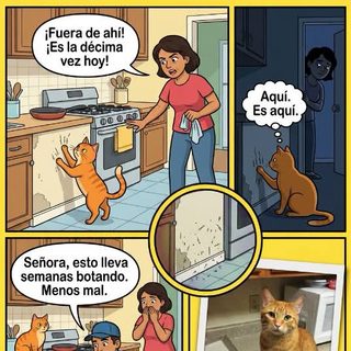 Un gato detectó una fuga de gas que la familia no notaba