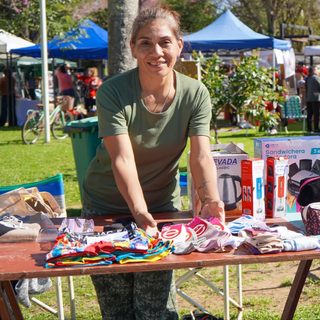 Emprendedores de la región se reunieron en una expo feria