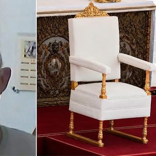 Un carpintero de Esperanza hace el sillón para León XIV
