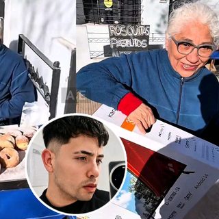 Un influencer le compró toda la mercadería a una vendedora de masitas