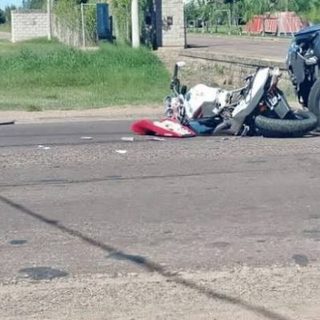 Bella Vista: 165 atenciones por accidentes de moto en nueve meses