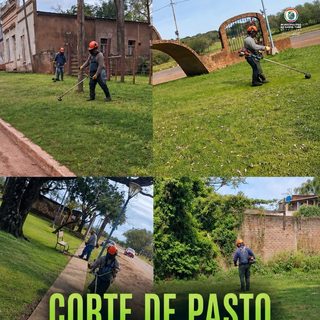 Santo Tomé avanza con el corte de pasto en la ciudad