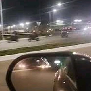 Motoqueros hicieron acrobacias toda la madrugada en Corrientes