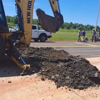 Bachean la Ruta 71 en Colonia Liebig por más tránsito