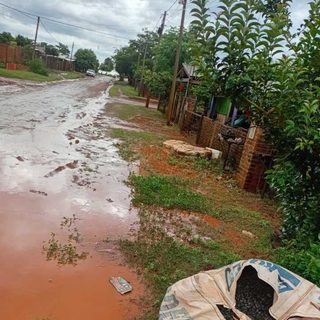 Vecinos de Barrio Narciso Vega piden una máquina para la calle San Luis del Palmar