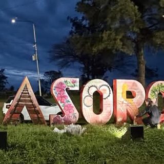 Un mural transforma el ingreso norte de Virasoro