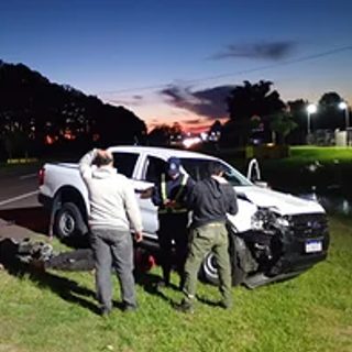Fallecio un motociclista de 34 años tras chocar con una camioneta en la Ruta 12