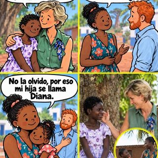 La angoleña que Diana abrazó en 1997 llamó Diana a su hija