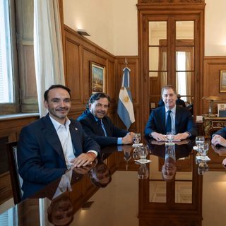 Valdés se reunió con Santilli y gobernadores del Norte Grande