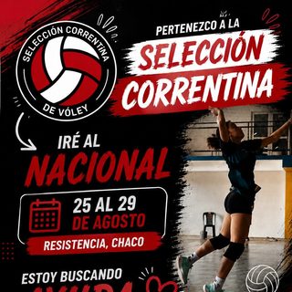 Buscan ayuda económica para una jugadora de vóley de Virasoro