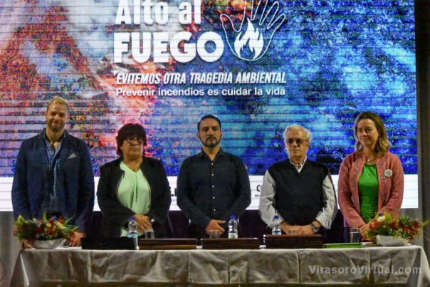 En Ituzaingó se realizó una multitudinaria capacitación de prevención de incendios