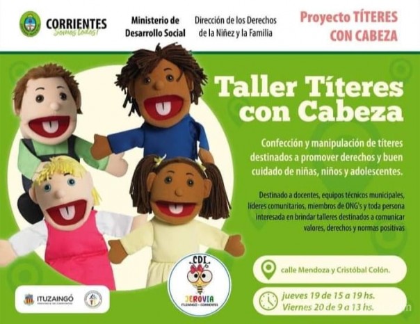 Taller de títeres con cabeza