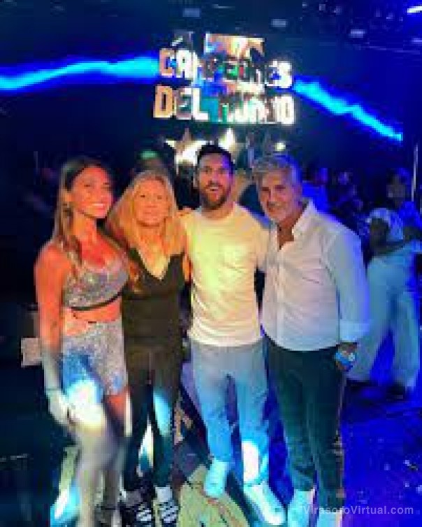 El show en la fiesta de los campeones que organizó Messi: todos los detalles