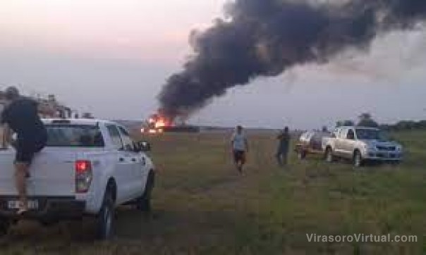 Corrientes arde: evacuaron un barrio privado y se incendió un avión hidrante
