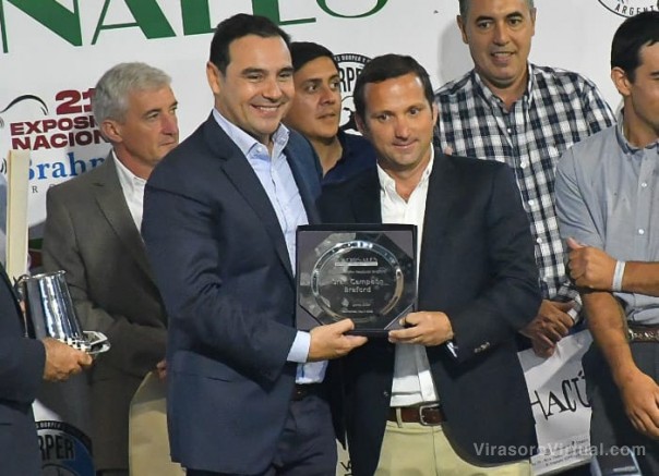 Valdés presidió el cierre de la Exposición Nacional de Razas: "Estamos construyendo futuro"