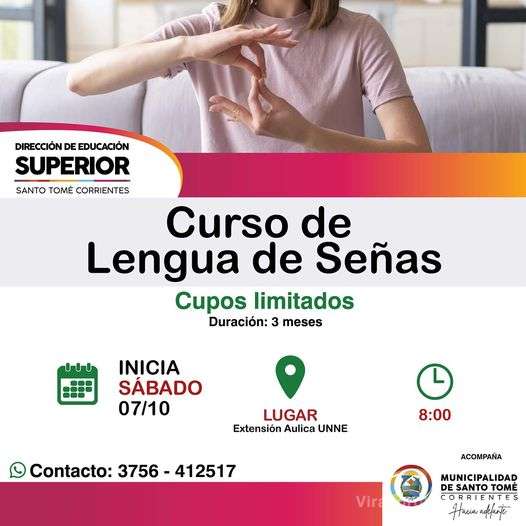 ¿Te gustaría aprender lengua de señas?