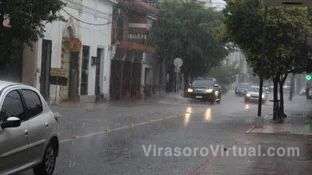 Rige un alerta amarillo por lluvias y tormentas para Corrientes