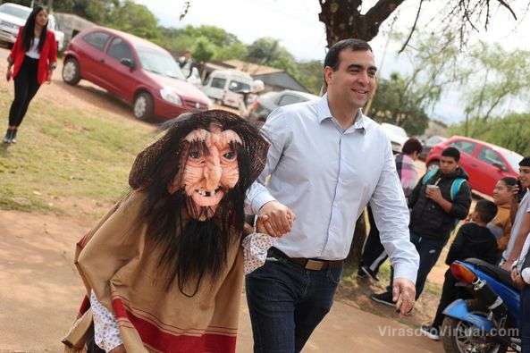 Así festejaron el Karaí Octubre en el CFP “Rector Vicente Fidel López”