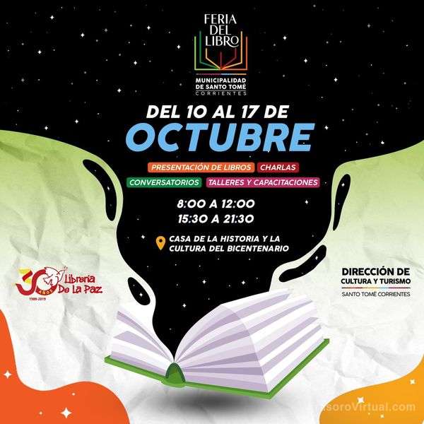 ¡Faltan pocos días para que comience la Feria del Libro!