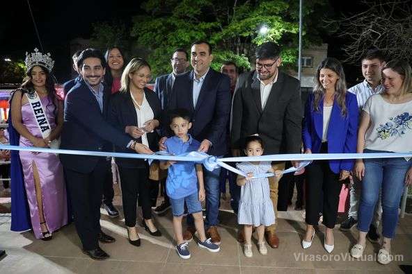 ¡Inauguraron la cuarta edición de la Feria del Libro Municipal en Santo Tomé!