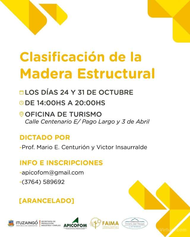 Clasificación de la madera estructural