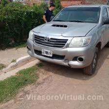 Encontraron abandonada la camioneta robada en un vivero