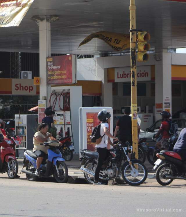 La escasez de combustible persistirá durante la semana