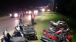 Ituzaingó: incautaron 16 motos durante controles