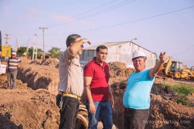 Obras en los Barrios del Sur Barrio Alfonsin, 100 Vdas. y Madre Teresa de Calcuta.