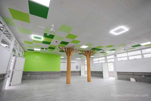 Con el 95% de avance, pronto finalizara las obras del nuevo Centro de Rehabilitación, en el Hospital Pediátrico