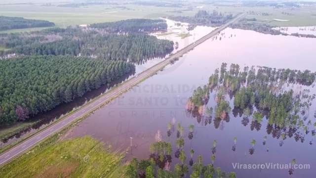 Las consecuencias que está teniendo la extraordinaria crecida del río Uruguay