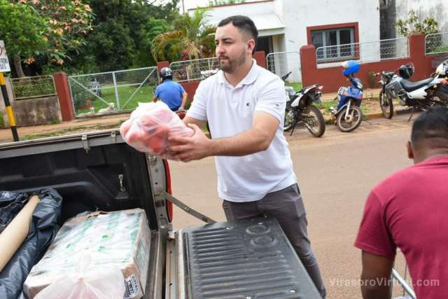 En estos tiempos de emergencia el pueblo santotomeño está demostrando un gran espíritu de colaboración y ayuda