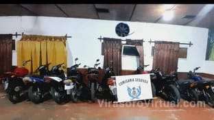 Se confiscaron 10 motocicletas durante operativos de prevención y seguridad integral en Ituzaingó,