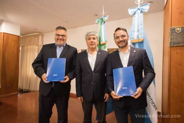 FIRMA DE CONVENIOS CON LA UNNE