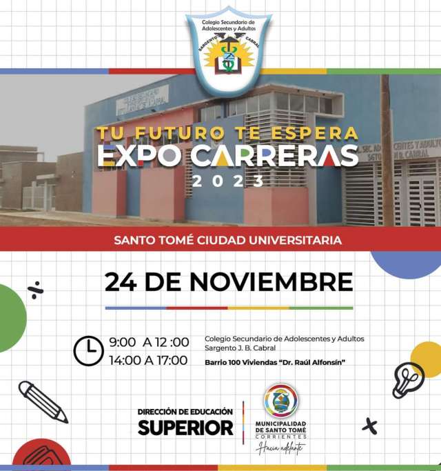 Descubrí  tu camino hacia el éxito en la Expo Carrera 2023!