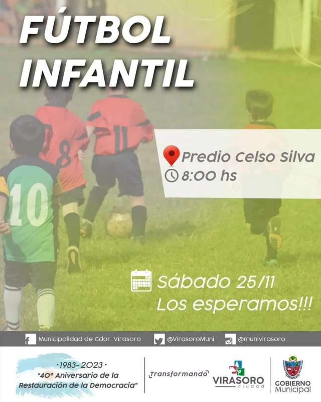 Deportes:Este sábado 25/11 te esperan en el Celso Silva