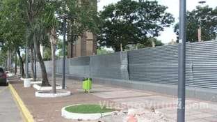 Dos paseos frente a la costanera, el Iberá y el Arazaty, fueron cerrados para realizar obras