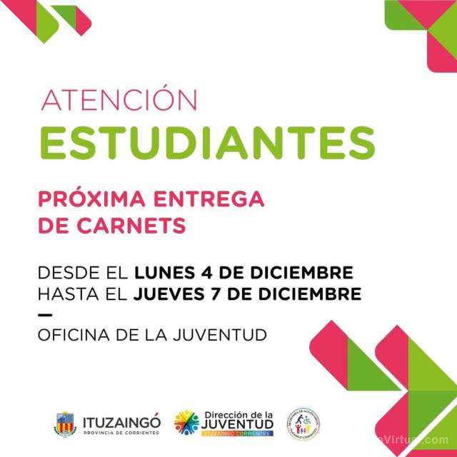 ¡Atención Estudiantes!