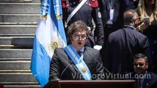 Milei en su asunción, ratificó que se viene un duro ajuste: “Comienza una nueva era”