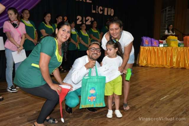 ¡Desde la Secretaría de Acción Social celebraron  el cierre anual del ciclo lectivo del Jardin Maternal Municipal "Niño Rupa"